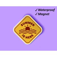 Sommer Ist Hier Magnet Bundle | Strand Kühlschrank Magnete, Sommer, Geschenk, Für Den Kühlschrank, Wasserdichte Verblassen Resistent von Stickerbash