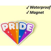 stolz Magnet Set | Liebe Ist Liebe, Gay Pride, Mini Kühlschrank Magnet, Magnete Home Decor, Verblassen Resistente Magnete, Wasserdicht von Stickerbash