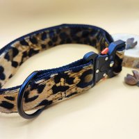 Leo Hundehalsband, Kobraschnalle, Halsband, Verstellbares Hundegeschenk, Rhodesien Ridgeback, Schickes, Ausgefallenes, Edel von StickereiRegina