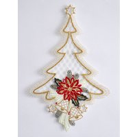 Stickereien Plauen Fensterbild "Fensterbild Tannenbaum" Echte Plauener Spitze Stickereien Plauen Fensterbild "Fensterbild Tannenbaum" Echte Plauener Spitze von Stickereien Plauen