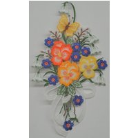 Stickereien Plauen Fensterbild "Frühlingsstrauß" Stickereien Plauen Fensterbild "Frühlingsstrauß" von Stickereien Plauen