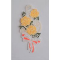 Stickereien Plauen Fensterbild "Rosen" von Stickereien Plauen