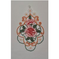 Stickereien Plauen Fensterbild "Rosen" Stickereien Plauen Fensterbild "Rosen" von Stickereien Plauen