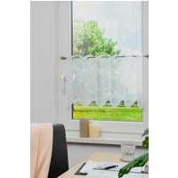 Stickereien Plauen Panneaux "Linda" Stangendurchzug 1 Stk. tlg. von Stickereien Plauen