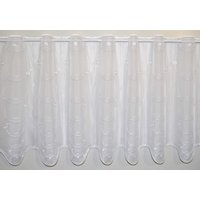 Stickereien Plauen Scheibengardine "Punta" Stangendurchzug 1 Stk. tlg. von Stickereien Plauen