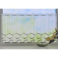Stickereien Plauen Scheibengardine "Welle" Stangendurchzug 1 Stk. tlg. von Stickereien Plauen