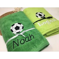 Handtuch/Duschtuch Gästetuch Badetuch 500 G/M Sport Fussball Soccer Fußball Tor Fitness Name Bestickt Stickerei Bestickung Handtuch/Duschtuch Gästetuch Badetuch 500 G/M Sport Fussball Soccer Fußball Tor Fitness Name Bestickt Stickerei Bestickung von Stickereiparadies
