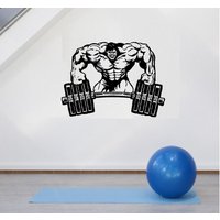 Hulk Bodybuilding Hantel Fitness Wandtattoo Wand Aufkleber 75 X 57 cm Hulk Bodybuilding Hantel Fitness Wandtattoo Wand Aufkleber 75 X 57 cm von StickerkisteDE