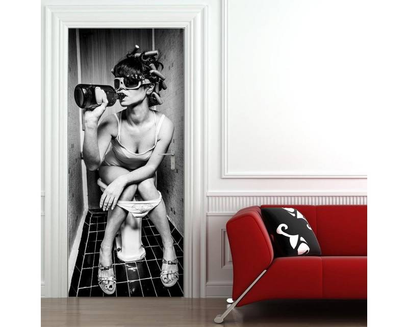 Stickerprofis Türtapete -LA BOHEME, Premiumklasse, selbstklebend von Stickerprofis