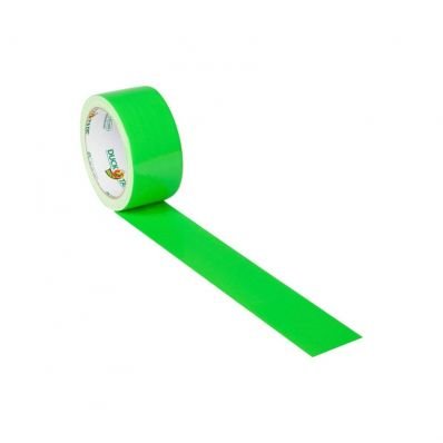 StickersLab - Klebeband fluoreszierend hohe Sichtbarkeit grün Marke: 3M 25mm/50mm (Breite - 25mm, Länge - 1 Meter) von StickersLab