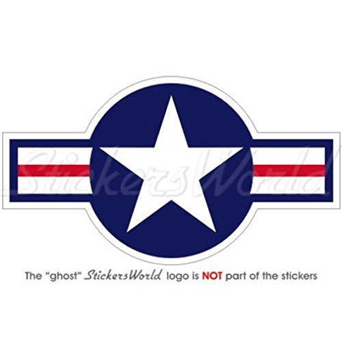 Vinyl-Aufkleber, Aufschrift "United States Armed Forces", Roundel USAF USMC US Navy 120 mm Vinyl-Aufkleber, Aufschrift "United States Armed Forces", Roundel USAF USMC US Navy 120 mm von StickersWorld