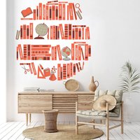 Bücher Bibliothek Zitate Kinder Wandtattoa Zitat Lesezimmer Buchladen Aufkleber Bücherregal Mädchen Junge Schlafzimmer Wandbild 3368Er von StickersanddecalsArt