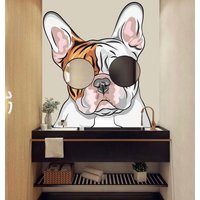 Hunde Wandtattoo Hund Kinder Hundeliebhaber Tiere Anime Wandaufkleber Vinyl 3949Er von StickersanddecalsArt