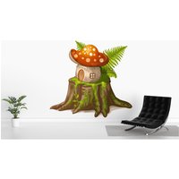 Pilz Wandaufkleber, Wanddeko, Pilze Aufkleber, Geschenk, Kinderzimmer Deko 3241Er von StickersanddecalsArt