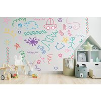 Wandtattoa Kinderzimmer Wandtatto Wanddeko Wandsticker 3683Er von StickersanddecalsArt