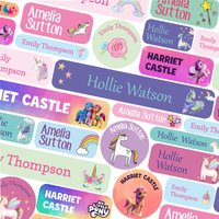 50 Oder 123 Aufkleber Einhorn Namensetiketten, Schule Namensaufkleber, Namensschilder, Kinder Namensetiketten Für Kleidung Zum Aufkleben 50 Oder 123 Aufkleber Einhorn Namensetiketten, Schule Namensaufkleber, Namensschilder, Kinder Namensetiketten Für Kleidung Zum Aufkleben von Stickerscape