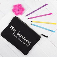 Personalisierte Teach. Markung. Wiederholen Federmäppchen, Personalisierte Lehrer Geschenk Personalisierte Teach. Markung. Wiederholen Federmäppchen, Personalisierte Lehrer Geschenk von Stickerscape