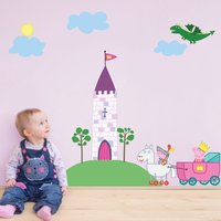 Prinzessin Peppa Schwein Wandaufkleber Packung, Pig Wandtattoo Prinzessin Peppa Schwein Wandaufkleber Packung, Pig Wandtattoo von Stickerscape