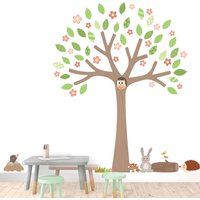 Waldbaum Mit Blüte Wand Aufkleber Pack | Frühjahrausgabe Waldbaum Mit Blüte Wand Aufkleber Pack | Frühjahrausgabe von Stickerscape