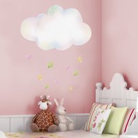 Wolke Mit Sternen Wandtattoo, Einhorn Aquarell Wandtattoo Wolke Mit Sternen Wandtattoo, Einhorn Aquarell Wandtattoo von Stickerscape