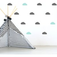 Wolke-Wand-Aufkleber - Wolke Wandtattoo, Kinderzimmer Dekor, Muster Wandaufkleber Wolke-Wand-Aufkleber - Wolke Wandtattoo, Kinderzimmer Dekor, Muster Wandaufkleber von Stickerscape