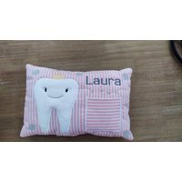 Zahnfee Kissen, Personalisiert von Stickkiste