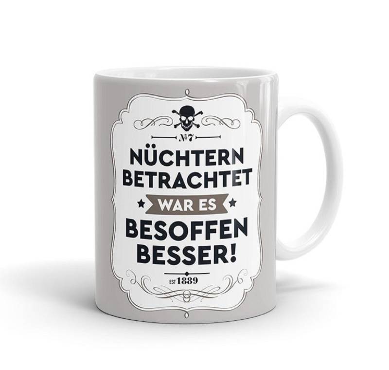 Sticky Jam Kaffeebecher Nüchtern betrachtet 30740072 von BTM GmbH i.G. (stickyjam)