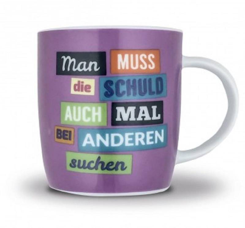 Sticky Jam Kaffeebecher Schuld suchen Kaffeetasse 30740274 von BTM GmbH i.G. (stickyjam)