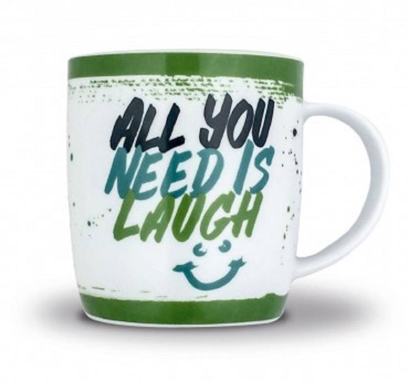 Sticky Jam Kaffeebecher Laugh Tasse Kaffeetasse 30440469 von BTM GmbH i.G. (stickyjam)