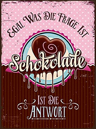 Tabliczka blaszana 35 x 26 cm Czekolada Tabliczka blaszana 35 x 26 cm Czekolada von Sticky Jam