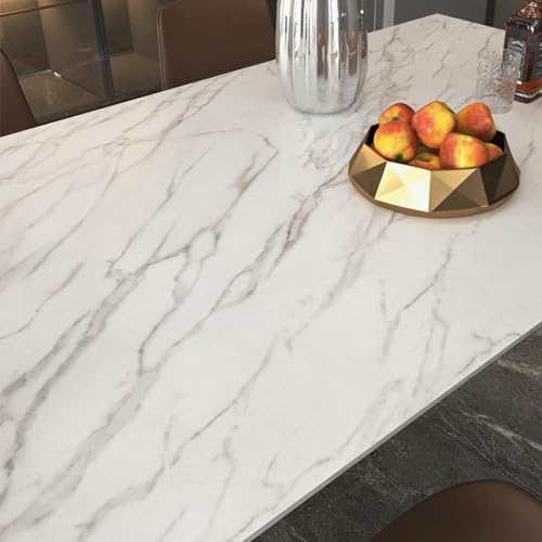 Stickyart Weiße Folie Für Möbel Küche Marmoroptik 90cmX400cm Möbelfolie Selbstklebende Vinyl Wasserfest Arbeitsplatte Folie Marmor Küchenfolie Weiß Klebefolie Dick Klebefolie Marmoroptik Matt Stickyart Weiße Folie Für Möbel Küche Marmoroptik 90cmX400cm Möbelfolie Selbstklebende Vinyl Wasserfest Arbeitsplatte Folie Marmor Küchenfolie Weiß Klebefolie Dick Klebefolie Marmoroptik Matt von Stickyart