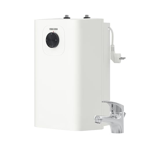 Neueste Generation STIEBEL ELTRON Boiler SNU 5 Plus mit Wasserhahn MAE-W, antitropf-, thermostop-Funktion, Untertischboiler 5 Liter Niederdruck, mit Stecker 230V, 2 kW, Made in Germany, 204975 Neueste Generation STIEBEL ELTRON Boiler SNU 5 Plus mit Wasserhahn MAE-W, antitropf-, thermostop-Funktion, Untertischboiler 5 Liter Niederdruck, mit Stecker 230V, 2 kW, Made in Germany, 204975 von Stiebel Eltron