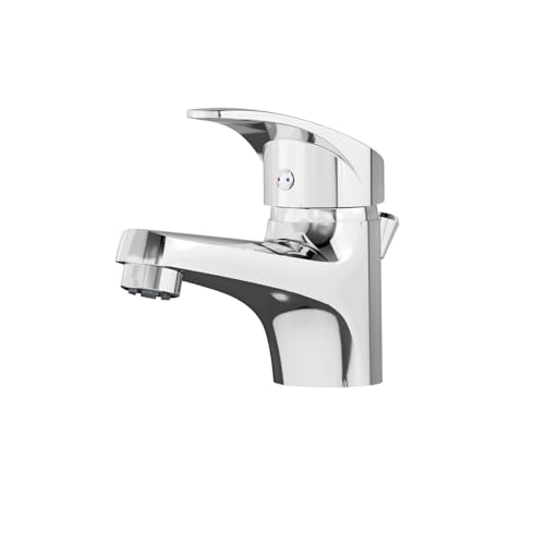 STIEBEL ELTRON Einhebel-Waschtischarmatur MAE-W, drucklos, für Mini Durchlauferhitzer oder Warmwasserspeicher/Boiler, 205622, Handwaschbecken (Gäste-wc) Bzw. Waschtisch von Stiebel Eltron