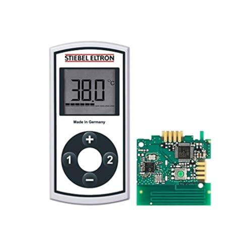 STIEBEL ELTRON Funkfernbedingung FFB 4 Set EU für Durchlauferhitzer inkl. Empfangsmodul, LCD, Memoryfunktion, 238930 von Stiebel Eltron