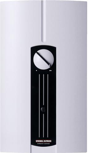 STIEBEL ELTRON hydraulischer Kompakt-Durchlauferhitzer DHF 18 C für die Küche, 18 kW, Starkstromanschluss 400 V, Übertischmontage, 74303 von Stiebel Eltron
