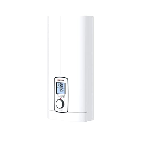 STIEBEL ELTRON Vollelektronischer Durchlauferhitzer DHE 18/21/24 kW, immer gradgenaue Wunschtemperatur, ECO-Modus, Multifunktionsdisplay, 2 Memory Tasten, Wellness-Programme, 202656 von Stiebel Eltron