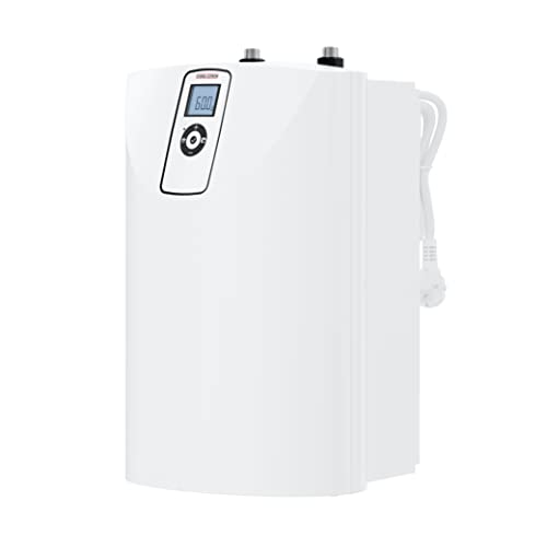 STIEBEL ELTRON Kleinspeicher SNE 5 t ECO, gradgenaue Wunschtemperatur, ECO-Funktionen, LCD, Untertischboiler 5 Liter Niederdruck mit Stecker, 2 kW, 236714 von Stiebel Eltron