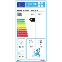 Stiebel Eltron WPL 19 IK 235878 Luft-Wasser-Wärmepumpe Energieeffizienzklasse A++ (A++ - G) von Stiebel Eltron