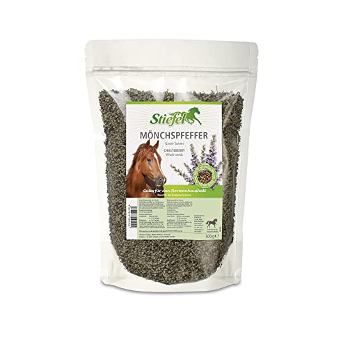 Stiefel Mönchspfeffer für Pferde, 100% naturbelassener Mönchspfeffer, für den Hormonhaushalt, 500g Stiefel Mönchspfeffer für Pferde, 100% naturbelassener Mönchspfeffer, für den Hormonhaushalt, 500g von Stiefel
