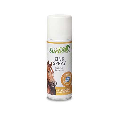 Stiefel Zinkspray für Pferde, hochwertige Hautschutzsalbenspray mit Zinkoxid zur W&Abdeckung. Atmungsaktive Schutzschicht. mit Zinkoxid zur verbesserten Hautregeneration, schützt die W&e, 200ml Stiefel Zinkspray für Pferde, hochwertige Hautschutzsalbenspray mit Zinkoxid zur W&Abdeckung. Atmungsaktive Schutzschicht. mit Zinkoxid zur verbesserten Hautregeneration, schützt die W&e, 200ml von Stiefel