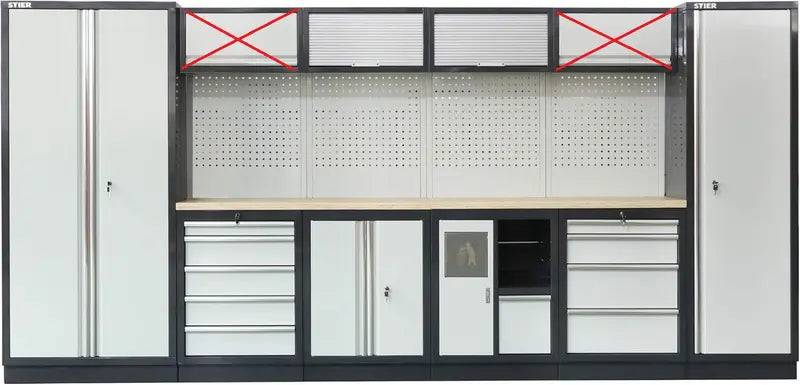 B-Ware Stier Werkstatteinrichtung Basic Modul Werkbank Arbeitstisch Siehe Text/Foto von Stier