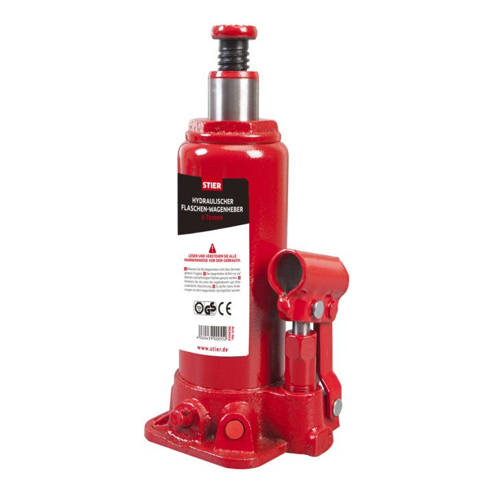 Stier Hydraulik Flaschen Wagenheber Wagenheber 6 Tonnen Siehe Text C-Ware von Stier