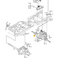 HINTERES GETRIEBE K574G-2 Türen ORIGINAL STIGA - 1137-0124-01 von Stiga