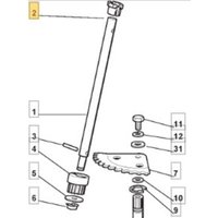 Stiga - Lenkungsbuchse Rasentraktor Modelle 1228H 1228M 325038004/0 von Stiga