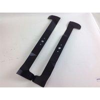 MULCHING linker und rechter Messersatz kompatibel mit Rasentraktor TC 122 CASTELGARDEN 182004350/0 182004349/0 von Stiga