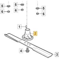 ORIGINAL STIGA 17 mm Messernabe Akku-Rasenmäher 322463190/0 ORIGINAL STIGA 17 mm Messernabe Akku-Rasenmäher 322463190/0 von Stiga