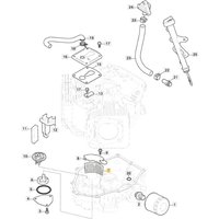 ORIGINAL STIGA Motor-Gitterölfilter TRE 365V Rasentraktor 118551564/0 von Stiga