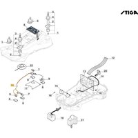 ORIGINAL STIGA a3000 rtk Roboter-Rasenmäher Sensor-Kabelbaum 122063049/0 ORIGINAL STIGA a3000 rtk Roboter-Rasenmäher Sensor-Kabelbaum 122063049/0 von Stiga