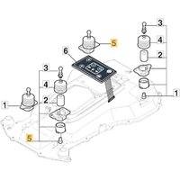 Original Stiga Roboter-Rasenmäher a1500 rtk 381394801/2 von Stiga