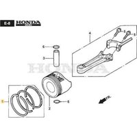 Original Stiga kolbenringbaugruppe – 118551759/0 von Stiga